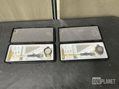 (2) Mitutoyo 511-734 Bore Gage Sets