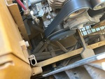 Engine with A/C Compressor