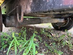 Trailer Chassis with Axle Condition