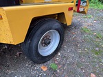 Trailer Chassis with Tire Condition
