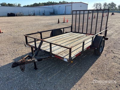 2013 East Texas Longhorn Trailers, LLC 7x10 10 ft S/A Remorque utilitaire