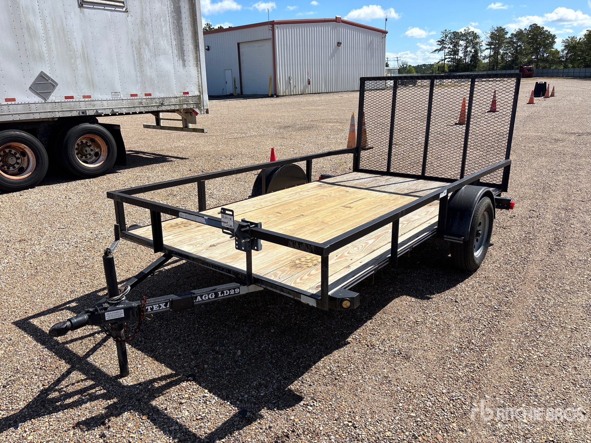 2019 Texas Bragg NA612ST2900 12 ft S/A Utility Trailer