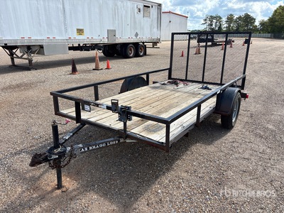 2018 Texas Bragg LD29 12 ft S/A Utility Trailer