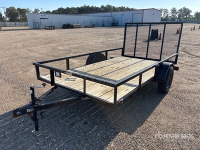 2018 Texas Bragg 12 ft S/A Nutsaanhangwagen