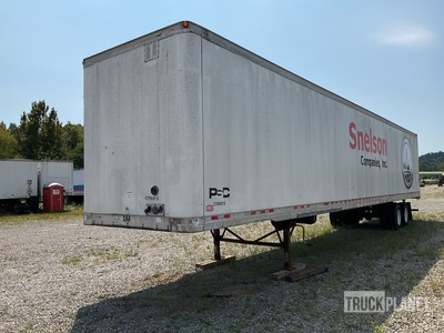 2000 Trailmobile 53 ft x 102 in T/A Van Trailer