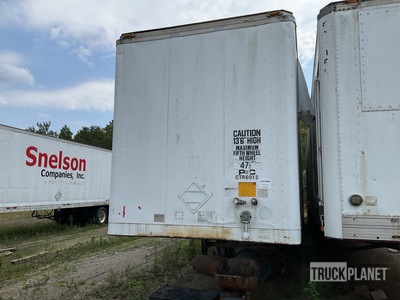 1998 Wabash 53 ft x 102 in T/A Van Trailer