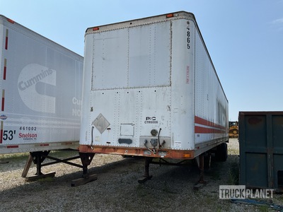 1992 Trailmobile 48 ft x 102 in T/A Van Trailer