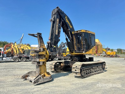 2015 Tigercat L870C Leveling Track Feller Buncher