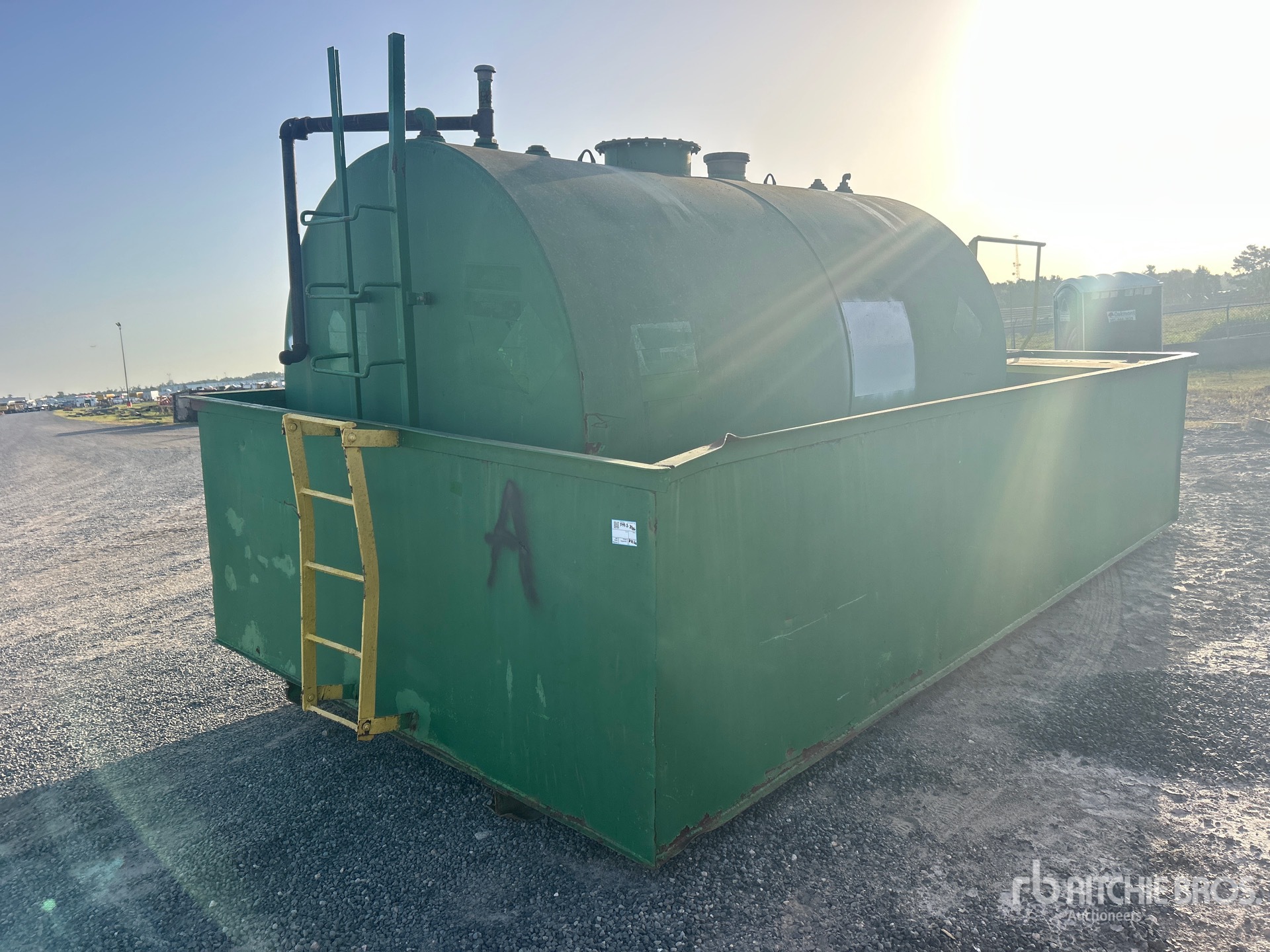 4000 gal Skid Mounted Steel Fuel Tank