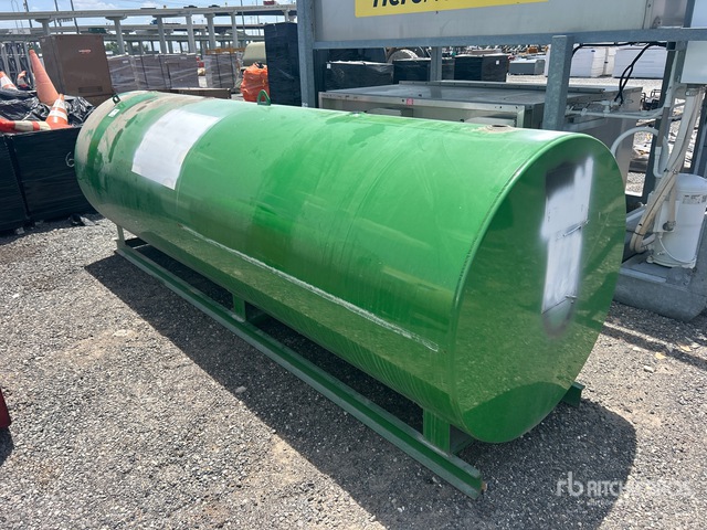 1000 gal Skid Mounted Steel Storage Fuel Tank