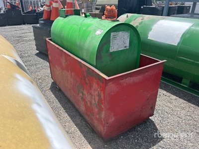 275 gal Skid Mounted Steel Storage Tanque de combustible