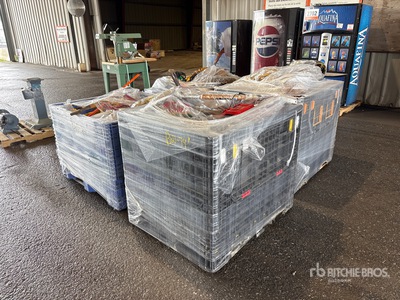Quantity of (4) Crates of Quantity of tools