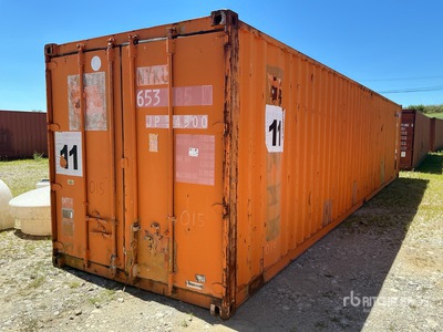 40 ft Standard Conteneur de stockage