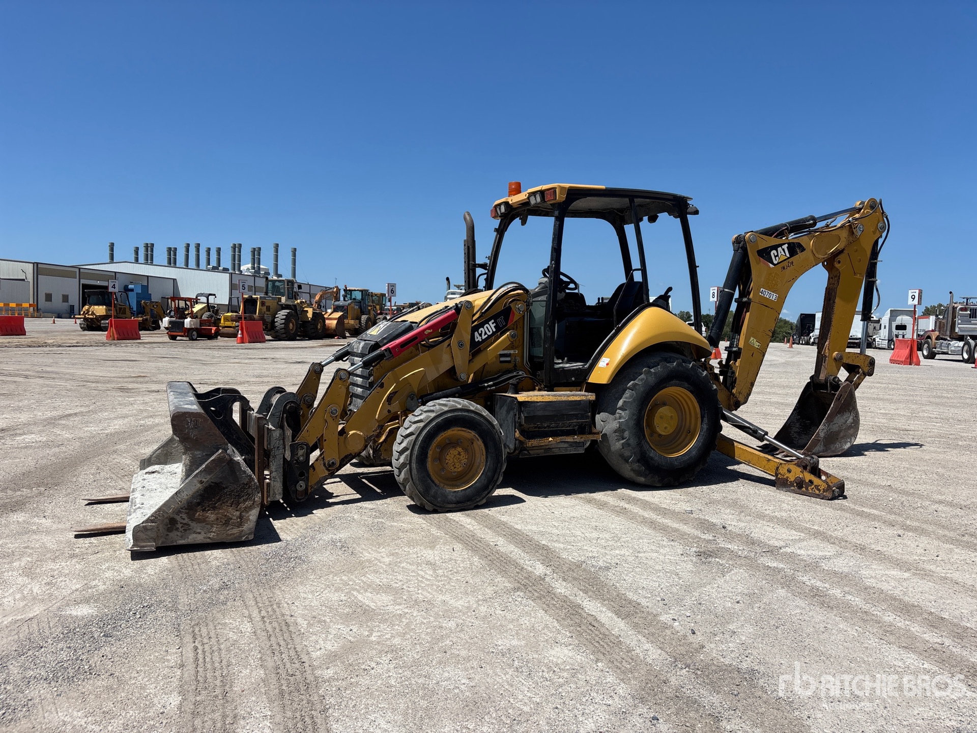 2012 Cat 420F IT 4x4 Backhoe Loader