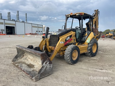 2010 Cat 420E 4x4 Backhoe Loader