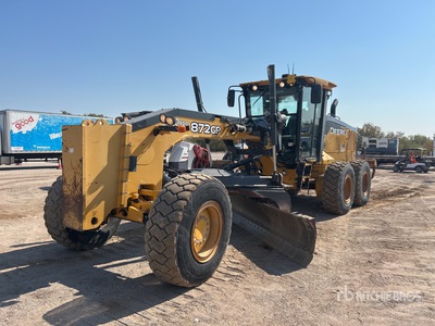 2012 John Deere 872GP AWD Równiarka silnikowa