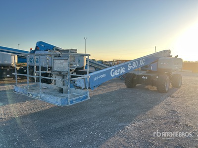 2021 Genie S-80 XC 4WD Diesel Telescopic Boom Lift
