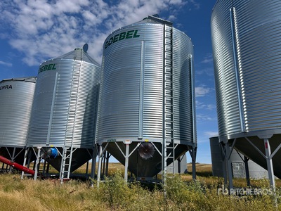 Goebel 8RP18-37-24 +/- 4900 bu 5 Ring Hopper صومعة الحبوب