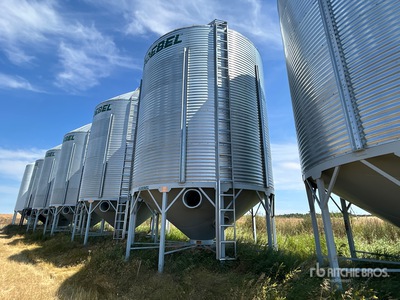 Goebel 8RP18-37-18 +/- 4900 bu 5 Ring Hopper Grain Bin