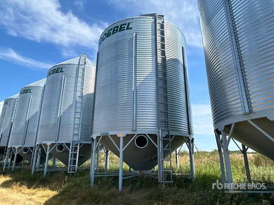 Goebel 8RP18-37-18 +/- 4900 bu 5 Ring Hopper صومعة الحبوب