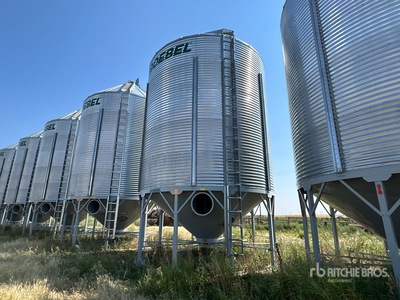 Goebel +/- 4900 bu 5 Ring Hopper صومعة الحبوب