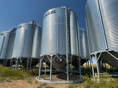 Goebel 8RP18-37-24 +/- 4900 bu 5 Ring Hopper صومعة الحبوب