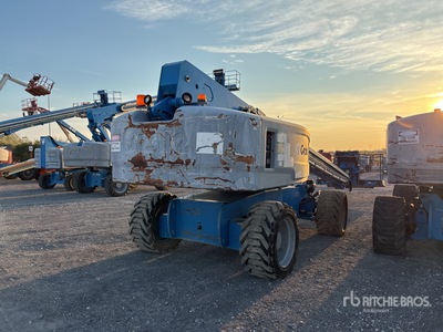 2014 Genie S-80X 4WD Diesel Podnośnik teleskopowy