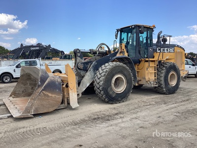 2016 John Deere 744K ホイールローダー