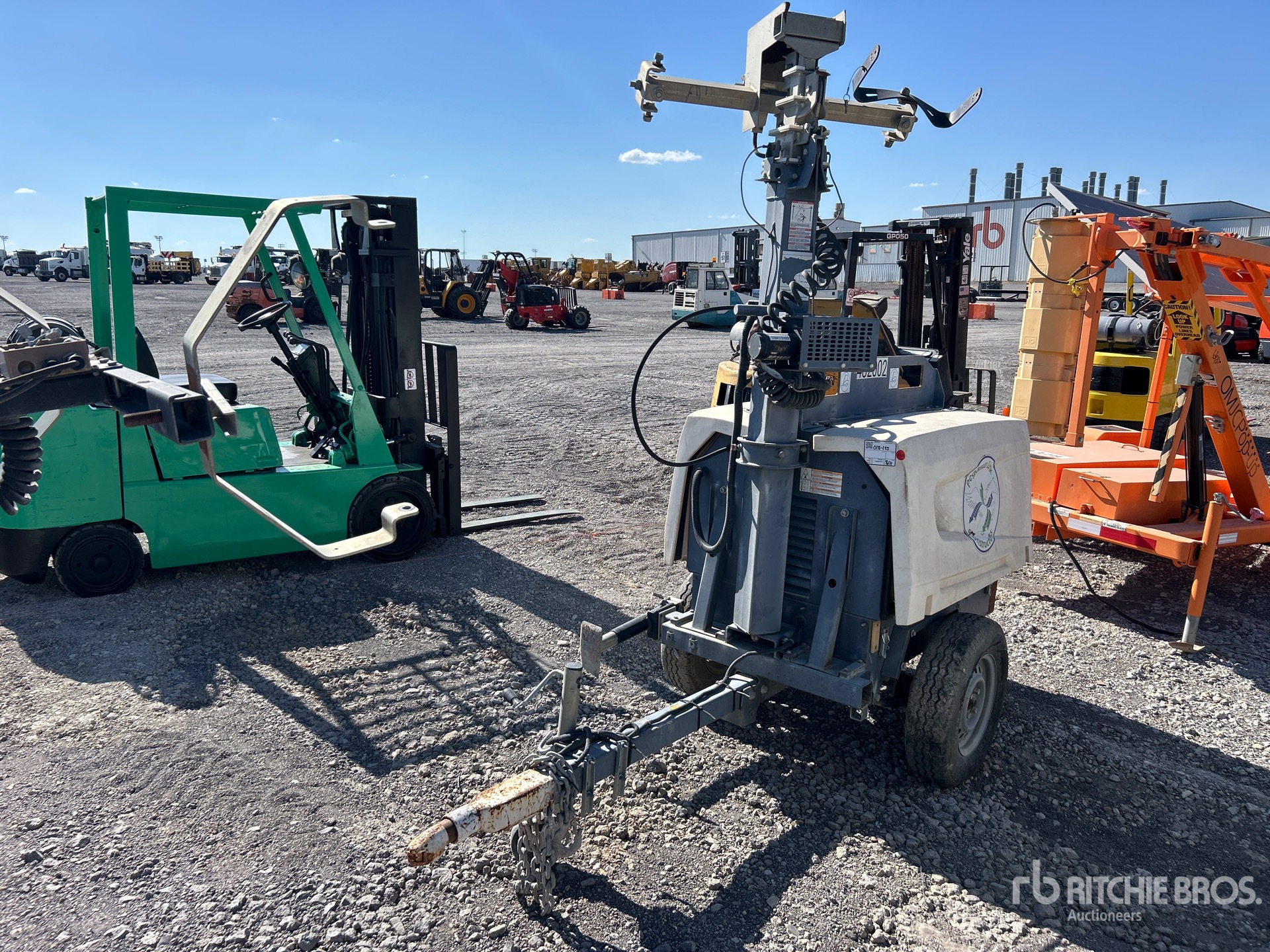 2018 Atlas Copco V5+ 4 kW Light Tower