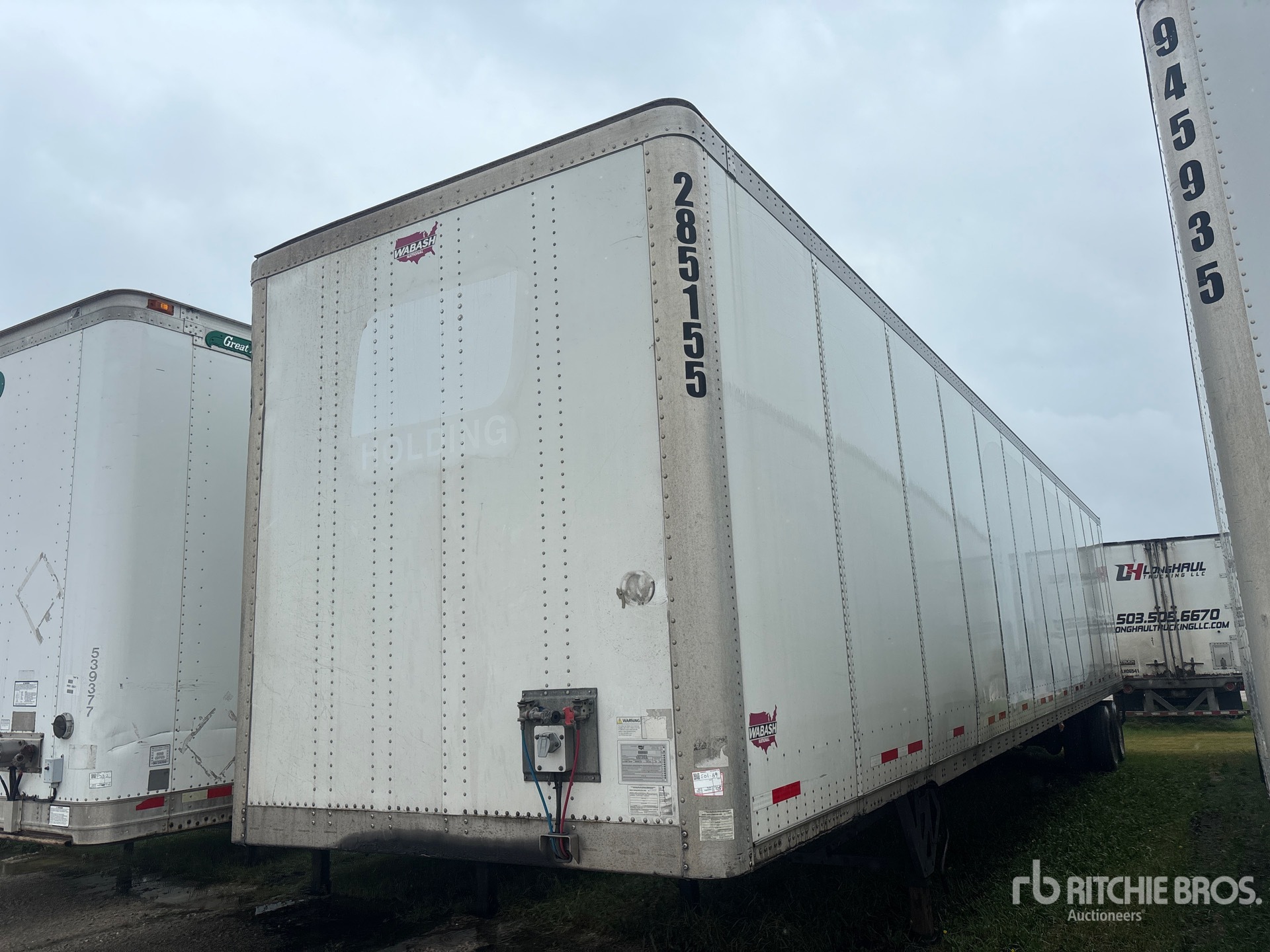 2022 Wabash DVLSHPC 53 ft x 102 in T/A Van Trailer