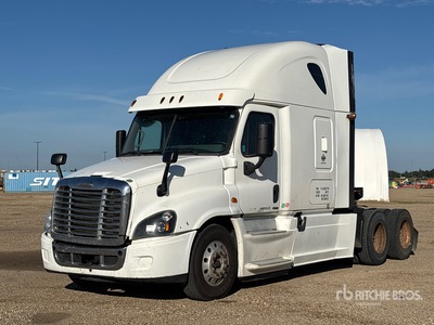 2015 Freightliner Cascadia 125 6x4 T/A Sleeper Truck Tractor