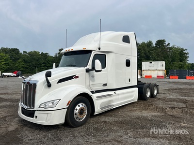 2022 Peterbilt 579 6x4 Cabeza Tractora Cabina Dormitorio