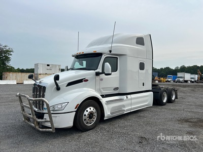 2022 Peterbilt 579 6x4 Cabeza Tractora Cabina Dormitorio