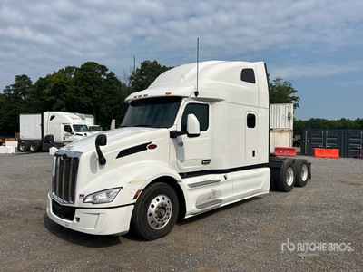2022 Peterbilt 579 6x4 3- Achs Sattelzugmaschine mit Schlafkabine
