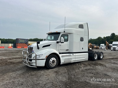 2022 Peterbilt 579 6x4 Cabeza Tractora Cabina Dormitorio