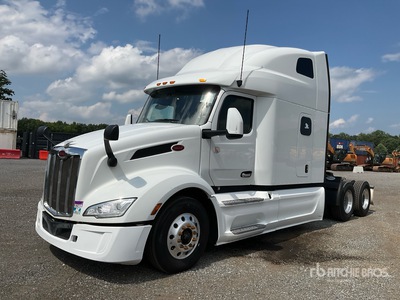 2022 Peterbilt 579 6x4 3- Achs Sattelzugmaschine mit Schlafkabine
