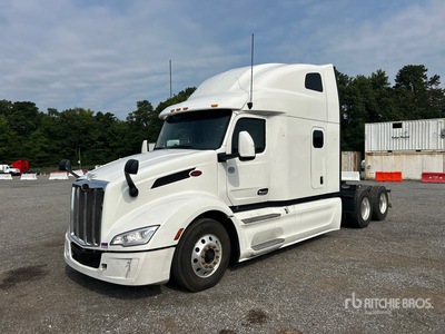2022 Peterbilt 579 6x4 3- Achs Sattelzugmaschine mit Schlafkabine