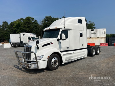 2022 Peterbilt 579 6x4 3- Achs Sattelzugmaschine mit Schlafkabine