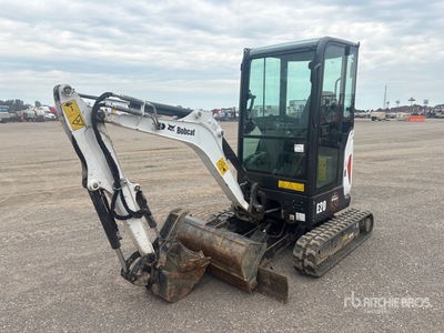 2019 Bobcat E20 Mini pelle hydraulique