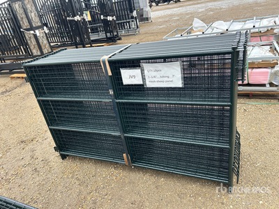 Quantity of (18) 2026 BYT MSPP07 7 ft Mesh Sheep Livestock Panel