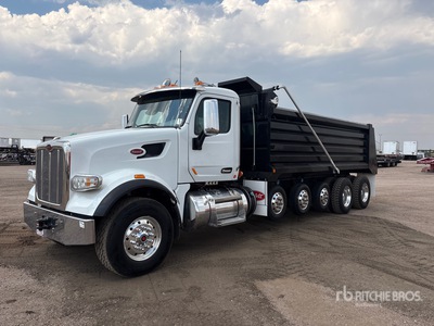 2020 Peterbilt 567 12x6 Five Axle Dump Truck