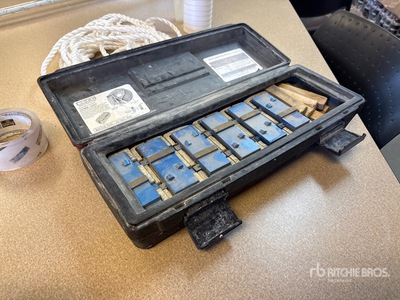 Quantity of (6) 2008 Edco 12400 Grinder-Dyma Inserts