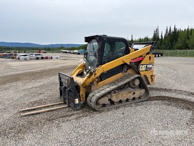 2016 Cat 299D2 XHP Two-Speed High Flow Chargeuse sur rails compacte