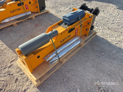2026 TOFT TOFT750 Hydraulic Breaker - Fits 7-9 ton excavator (Unused)