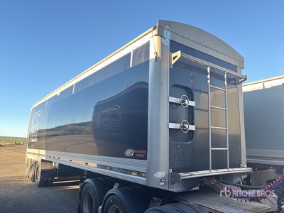 2021 BTE 9.5 m Tri/A End Dump Trailer
