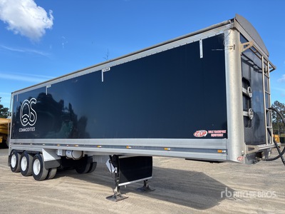 2021 BTE 10.6 m Tri/A End Dump Trailer
