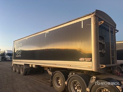 2021 BTE 9.5 m Tri/A End Dump Trailer