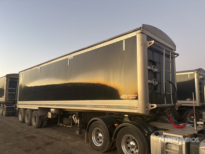 2021 BTE 9.5 m Tri/A End Dump Trailer