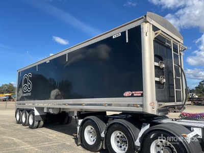 2021 BTE 10.6 m Tri/A End Dump Trailer
