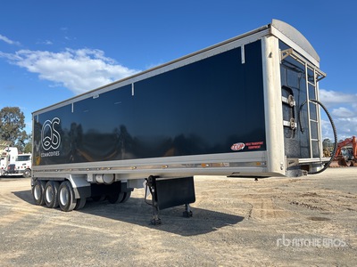 2021 BTE 10.6 m Tri/A End Dump Trailer